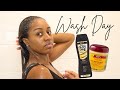 RELAXED HAIR WASH ROUTINE 2021 FT. ORS HAIR CARE | WASH DAY + PROTEIN DEEP CONDITION | ALLABOUTASH