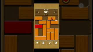 Unblock Me relax mode puzzle 341-350 beginner screenshot 3