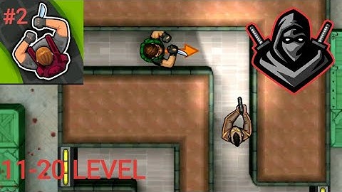 HUNTER ASSASSIN - Walkthrough Gameplay Part 2  11-20 LEVEL (iOS,ANDROID)