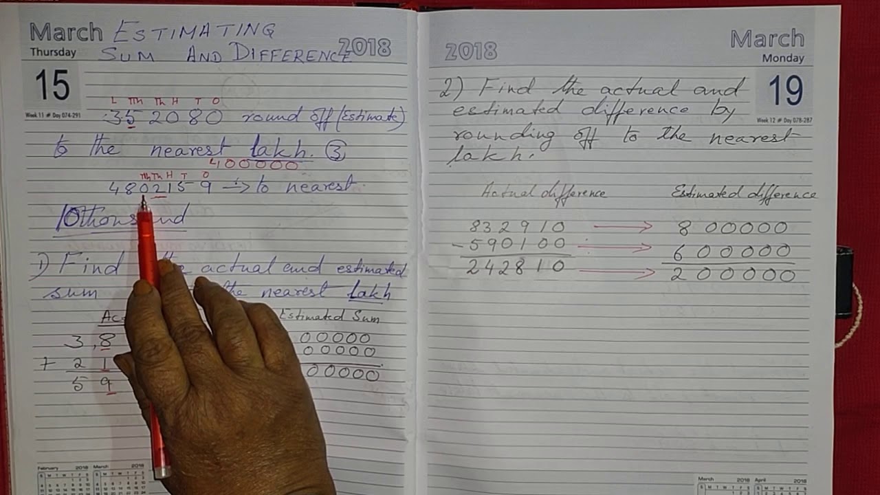 cbse class5 maths addition subtraction part7 youtube