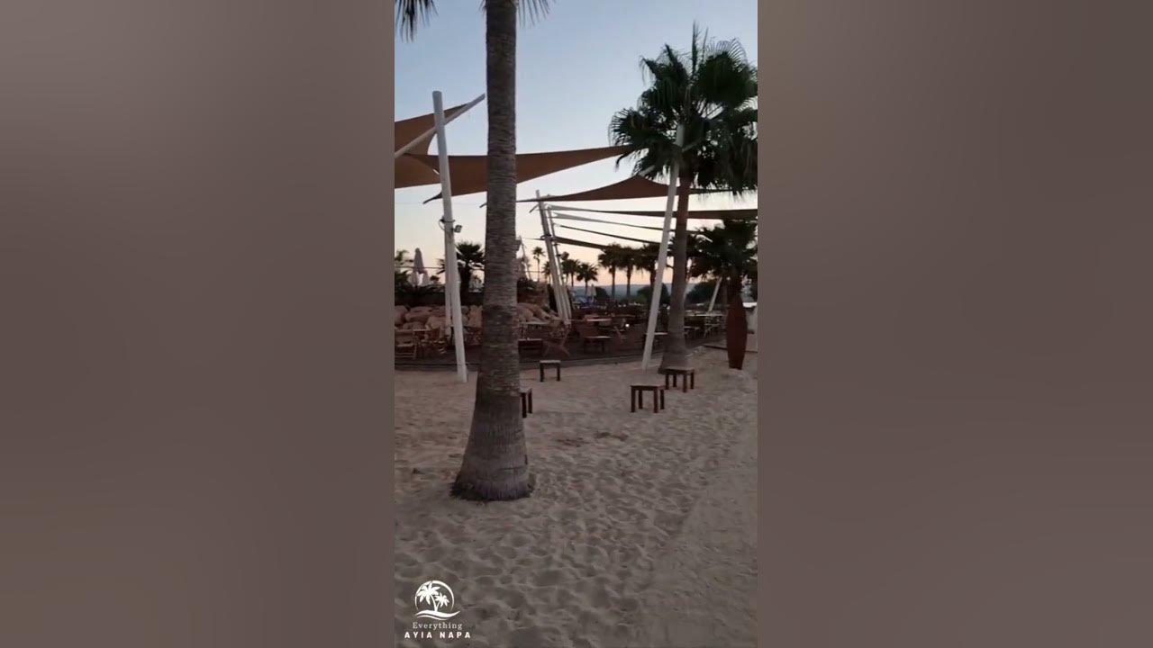 Asterias Beach Hotel, Levels Beach Bar and sunrise over the beautiful