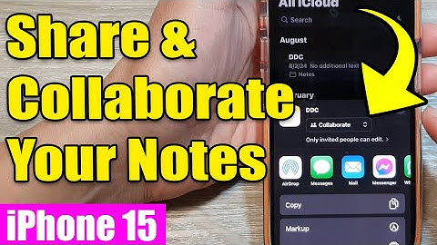 🤝 Share & Collaborate on iPhone 15 Notes – Step-by-Step Tutorial