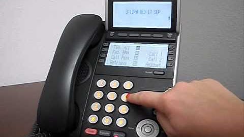 How to use the Call Park/Call Retrieve Feature on IPKII/SV8100/SV9100 NEC Phone System