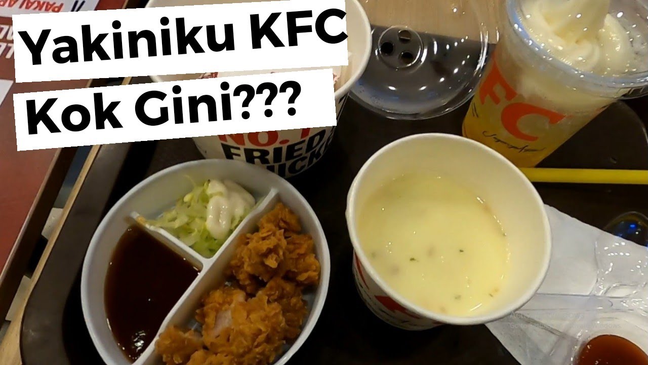 TAMPILAN YAKINIKU INI KOK BEDA?! NYOBAIN COLONEL YAKINIKU RICE DARI KFC