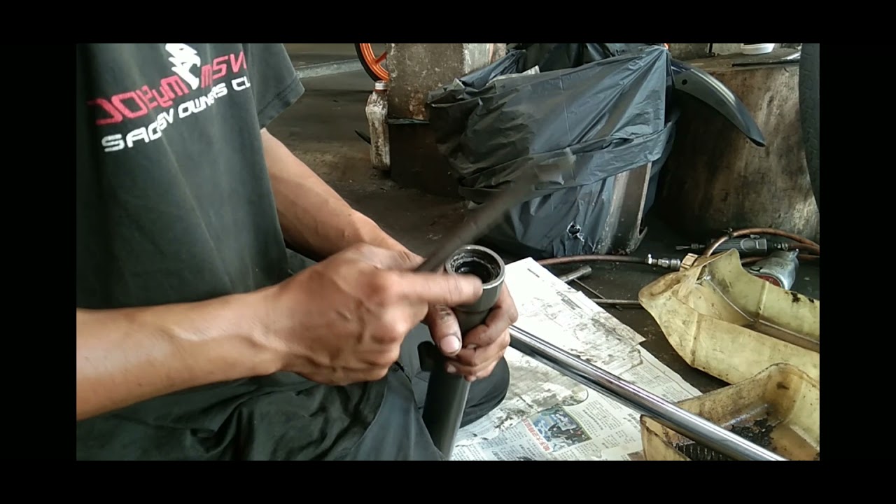 SERVIS FORK RXZ SEKALI TIPS SUPAYA FORK TAHAN LAMA