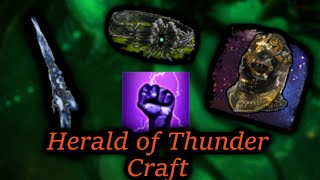 Crafting for Herald of Thunder | Path of Exile 3.19