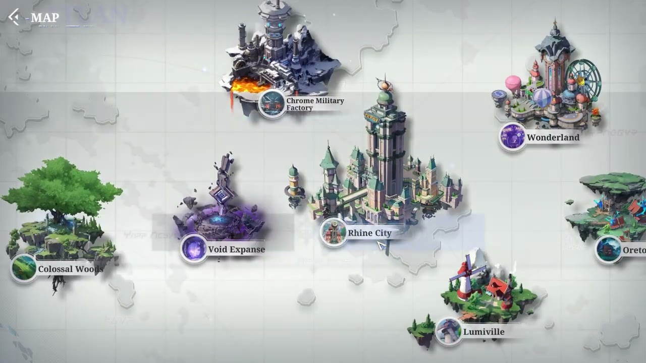 Crystal of Atlan Exploration - Rhine City