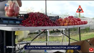 Stirile Kanal D - Clientii, intre samsari si producatori ,,de import" | Editie de seara