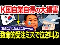 【ゆっくり解説】100船の受注ミスでとんでもない損害！！自己中心的なK国に相手国が大激怒！！