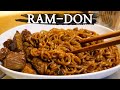 Ram-don from 'Parasite' | 짜파구리 | Cooking RPG