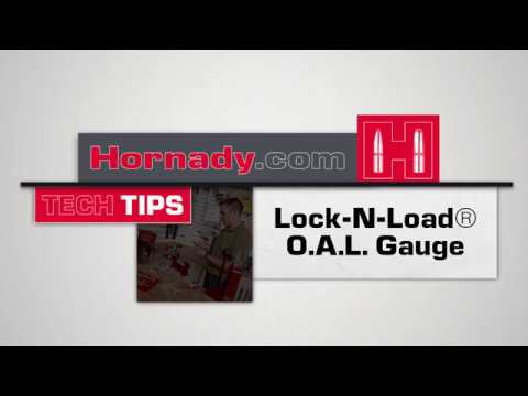 NEW Hornady Lock-N-Load Oal Gauge Curved C1550 