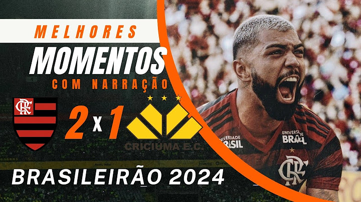 FLAMENGO 2 x 1 CRICIÚMA | MELHORES MOMENTOS | BRASILEIRÃO 2024 | DE VIRADA!