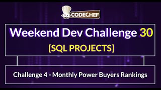 Challenge 4 - Monthly Power Buyers Rankings | Weekend Dev 30| SQL Project