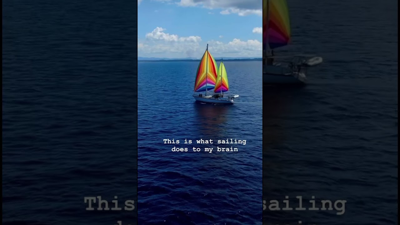 Sailing is peaceful, sailing is lifestyle, sailing is love and many more? #moment #lifestyle #peace