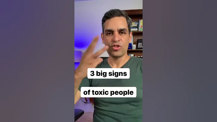 3 BIG signs of Toxic People | Ankur Warikoo #Shorts - DayDayNews