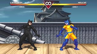 Black Catwoman VS Hellcat I HIGH LEVEL EPIC FIGHT