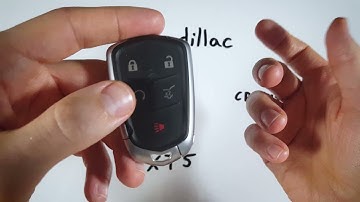 Cadillac XT5 Key Fob Battery Replacement (2017 - 2025)