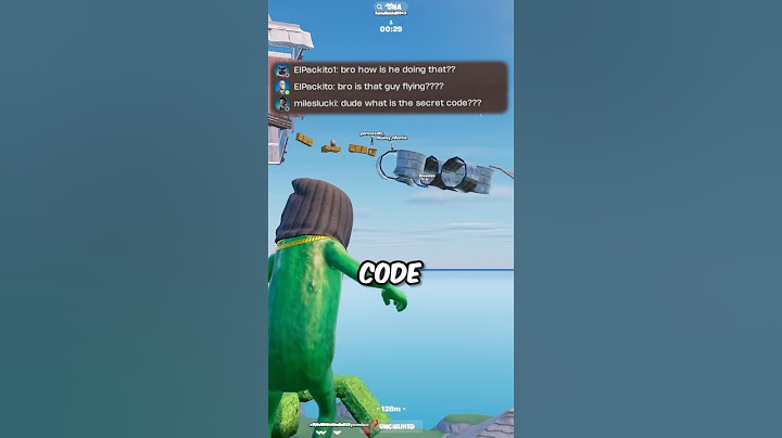 Everyone keeps asking me for the fly code in chained together 🫣 #code #fyp #fortnite #gaming