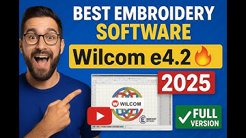 ✅Best Embroidery Software 2025 🔥 | Wilcom Embroidery Studio e4.2 Full Version /  Features & Review !
