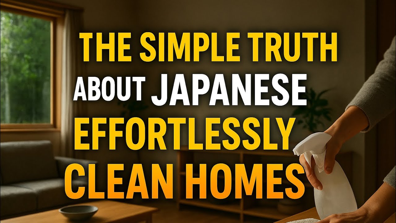 ПРОСТАЯ ПРАВДА О ЯПОНСКИХ ДОМАХ, КОТОРЫЕ БЕЗ УСИЛИЙ ЧИСТЯТ