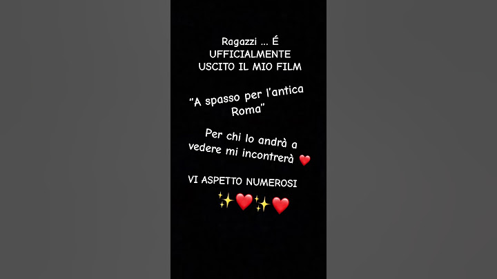 Vi aspetto …