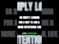 The Uncomfortable Truth About Living Intentionally #stoicism #motivation