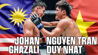 Wanneer ERVARING en Kracht samenkomen ⚡ Johan Ghazali vs. Nguyen Tran Duy Nhat | Muay Thai Volled...