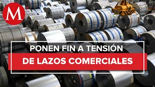 Estados Unidos y la Unión Europea acuerdan levantar aranceles sobre acero y aluminio