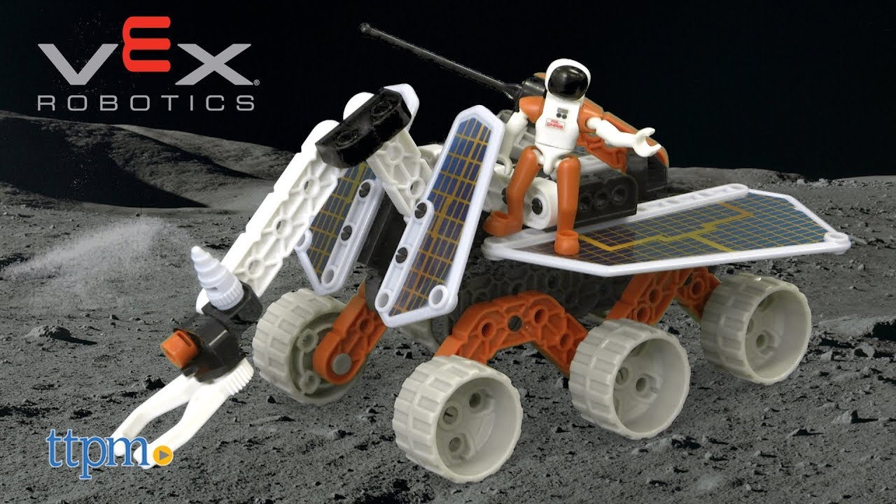 60+Pieces Ages 6 By HEXBUG NIB! VEX Robotics Mech Loader Explorer w/ Astronaut 
