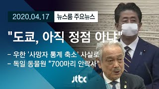 [뉴스룸 모아보기] 일 확진자 1만 넘어…중 '엉터리 통계' 사실로 / JTBC News