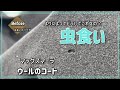 防虫剤をポケットの中とかに入れてないですか　それ意味ないかも　虫食いの修正