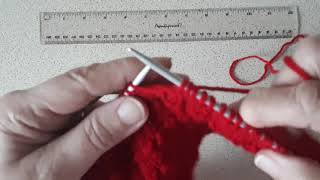 My Knitting Technique, Sheila's Knitting Tips