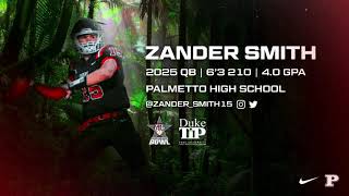 Co’ 2025 7a Freshman QB Zander Smith 2021 Season Highlight Film