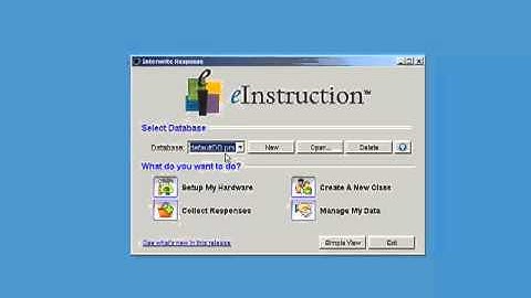 Response Create a database