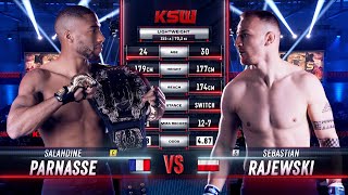 KSW Free Fight: Salahdine Parnasse vs Sebastian Rajewski | XTB KSW 85