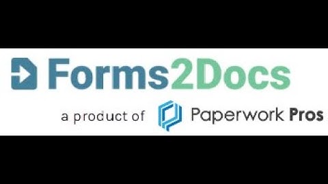 Forms2Docs: rule-based document configuration, simple as 1,2,3.