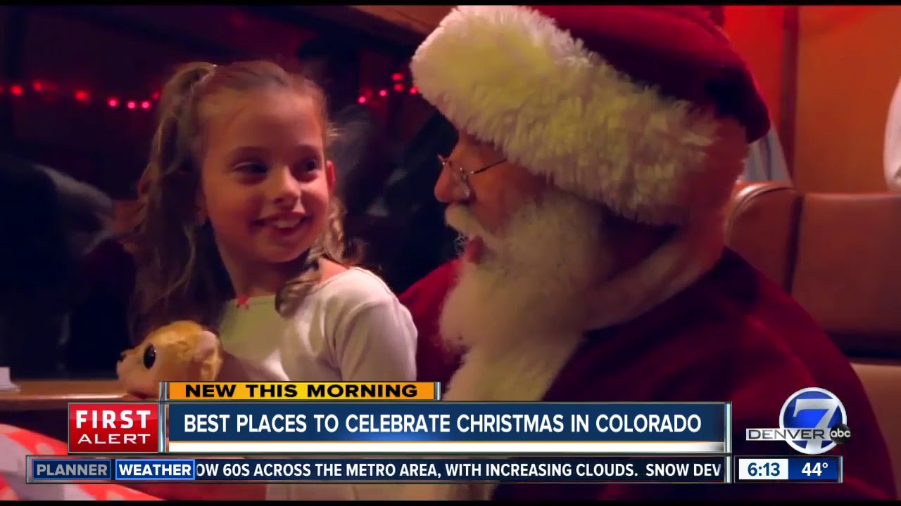 Christmas train rides in Colorado