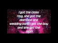 I Got The Boy by Jana Kramer (lyrics)