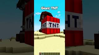 Minecraft TNT Gets CRAZIER Every Time 💀🔥 #shorts
