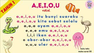 VOKAL A,E,I,O,U (AUDIO 54) | PEND. MUZIK TAHUN 1| UNIT 7: DETEKTIF JALINAN MENYIASAT