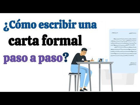 ¿Cómo escribir una carta formal paso a paso?, con ejemplos │ Español para Secundaria: Primer año