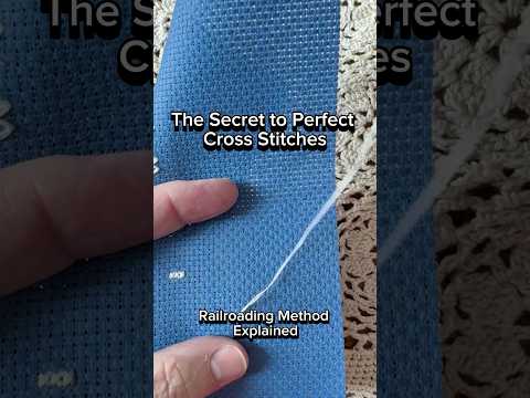 Why Your Cross Stitches Look Messy (and How to Fix It!)