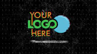 Acid Glitch MA urban modern logo reveal intro opening