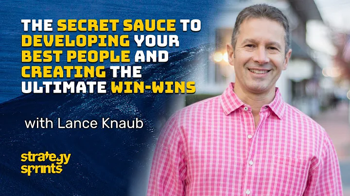 The secret sauce to developing your best people, L...