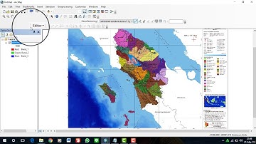 TUTORIAL GEOREFERENS DAN DIGITASI PETA SUMATERA UTARA DENGAN APLIKASI ARCGIS