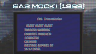Creepy 1999 Tornado Warning (EAS MOCK)