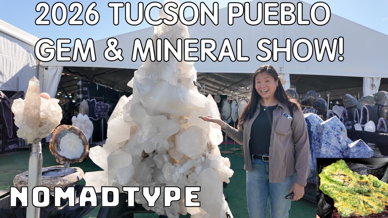 Inside the Tucson Pueblo Gem and Mineral Show 2026!