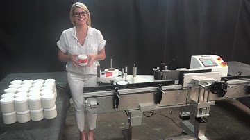 Labelette APS 106 Inline Pressure Sensitive Wrap Labeler Demonstration