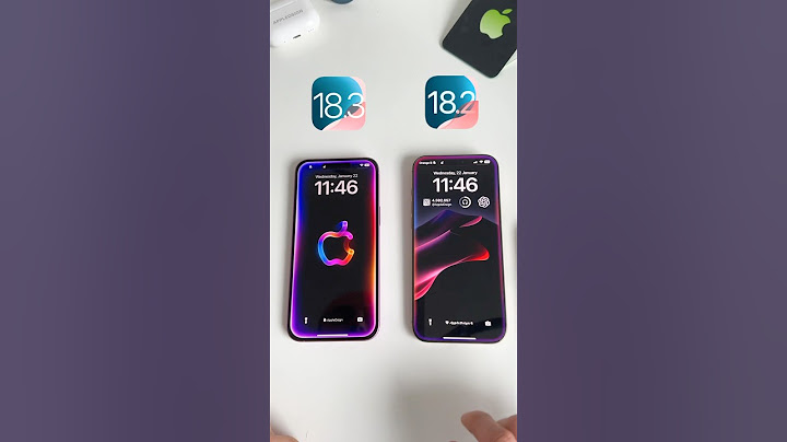 iOS 18.2 vs iOS 18.3