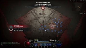 Diablo 4 Omnipower Chain Lightning Uber Lilith Clear - Level 100 Sorcerer